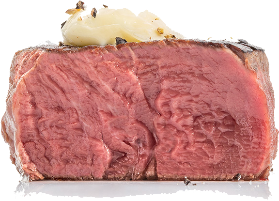 Perfectly Cooked Steakwith Butter