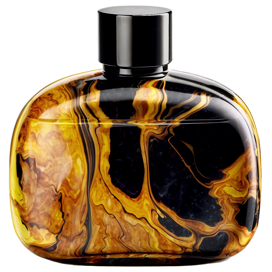 Perfume Bottle With Marble Effect Png 06212024