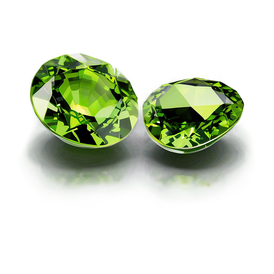 Peridot Gemstone Png 8