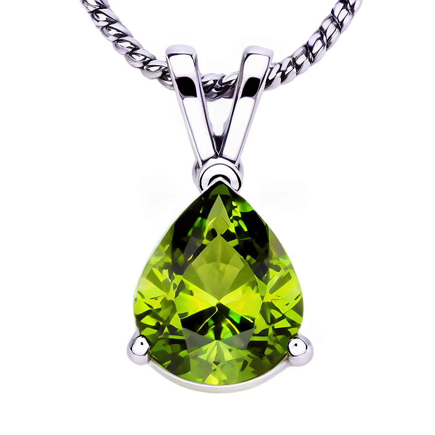 Peridot In Jewelry Setting Png Sop79