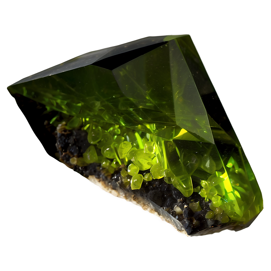 Peridot Mineral Specimen Png 62