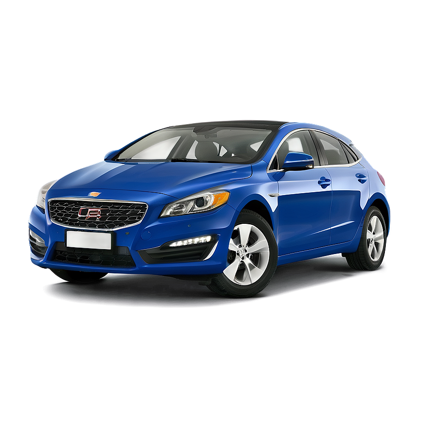 Periwinkle Blue Car Showcase Png 06252024