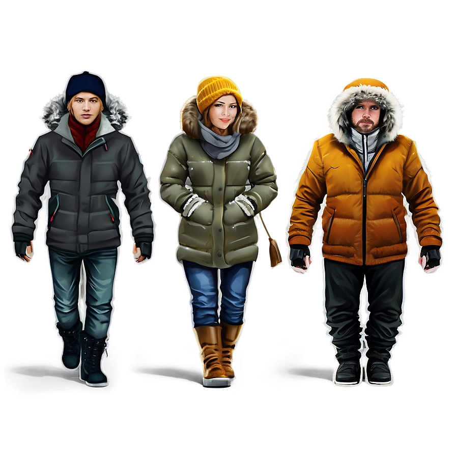 Person In Winter Clothes Png Wtc83