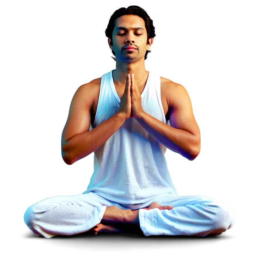 Person Meditating Png Emk