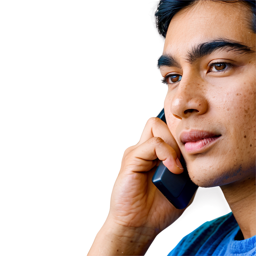 Person On Phone Png Wdn