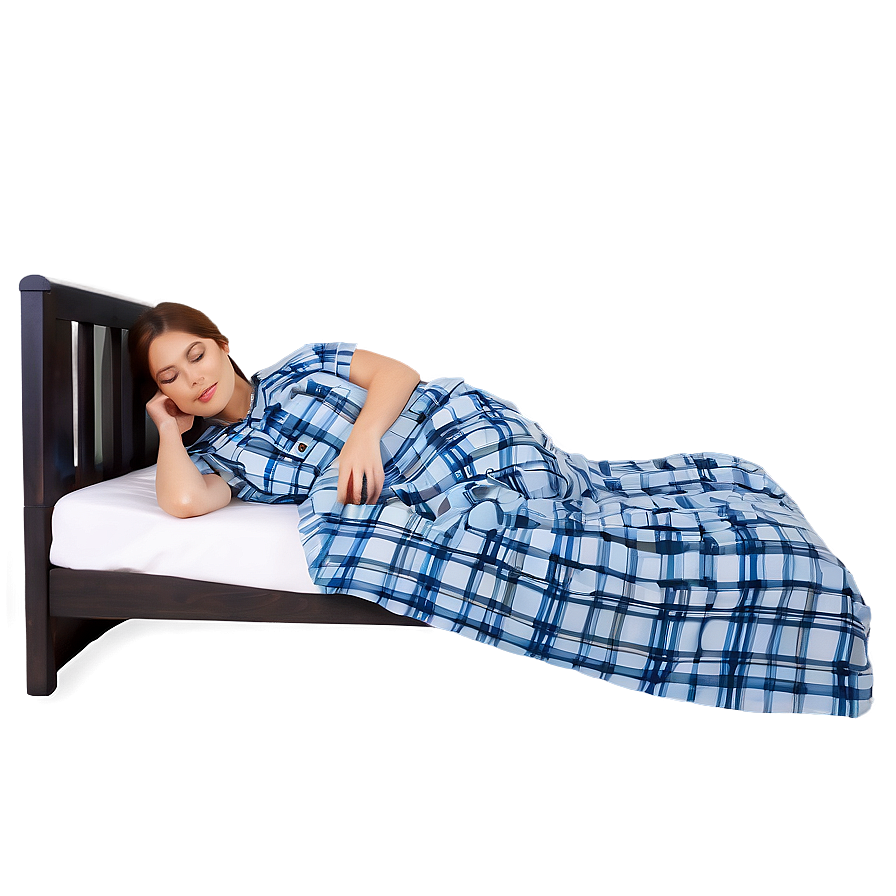 Person Sleeping In Bed Png 05232024