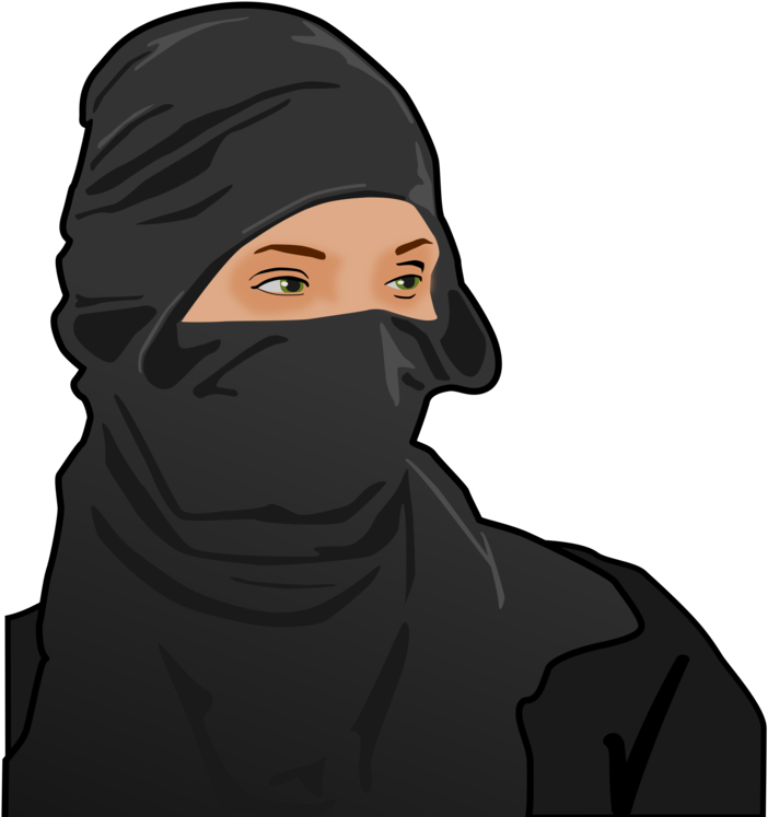 Person Wearing Black Balaclava