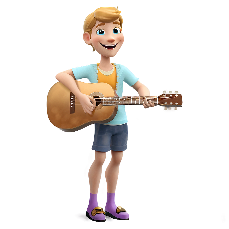 Person With Guitar Png Eok