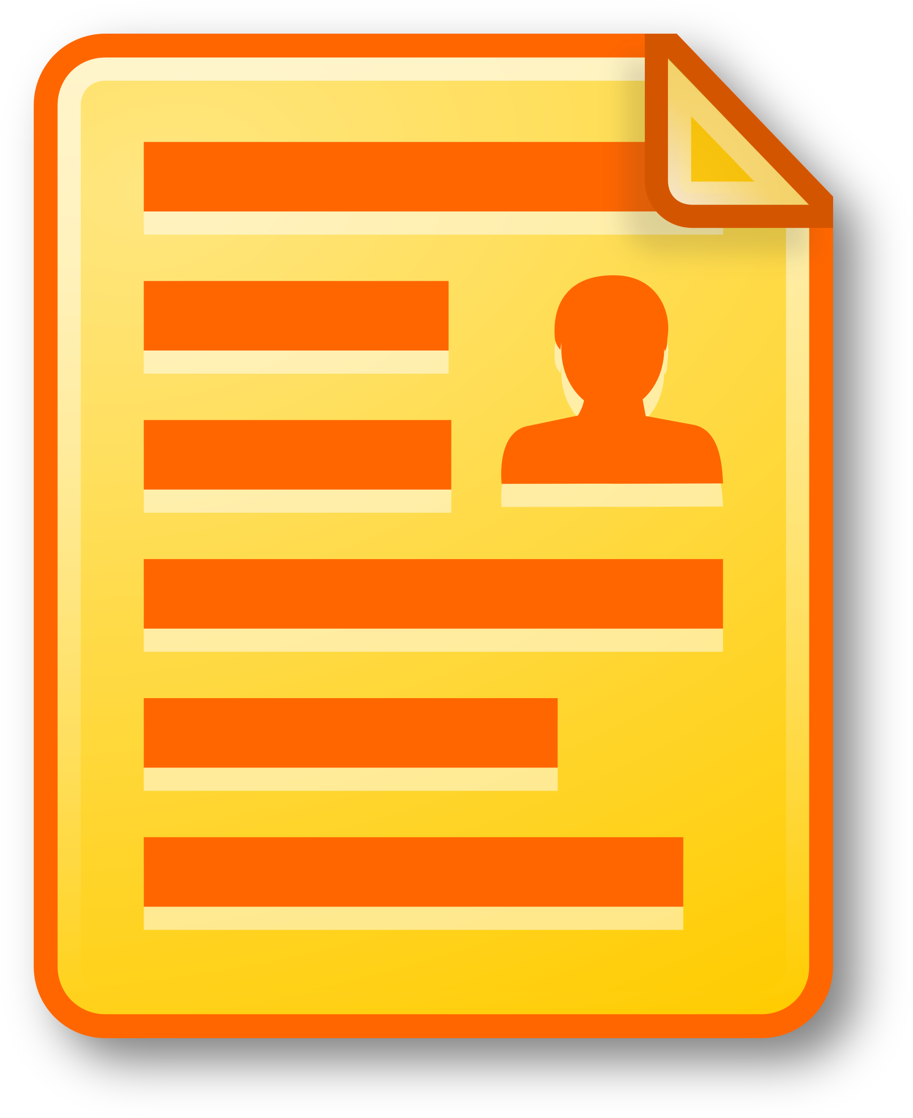 Personal Document Icon