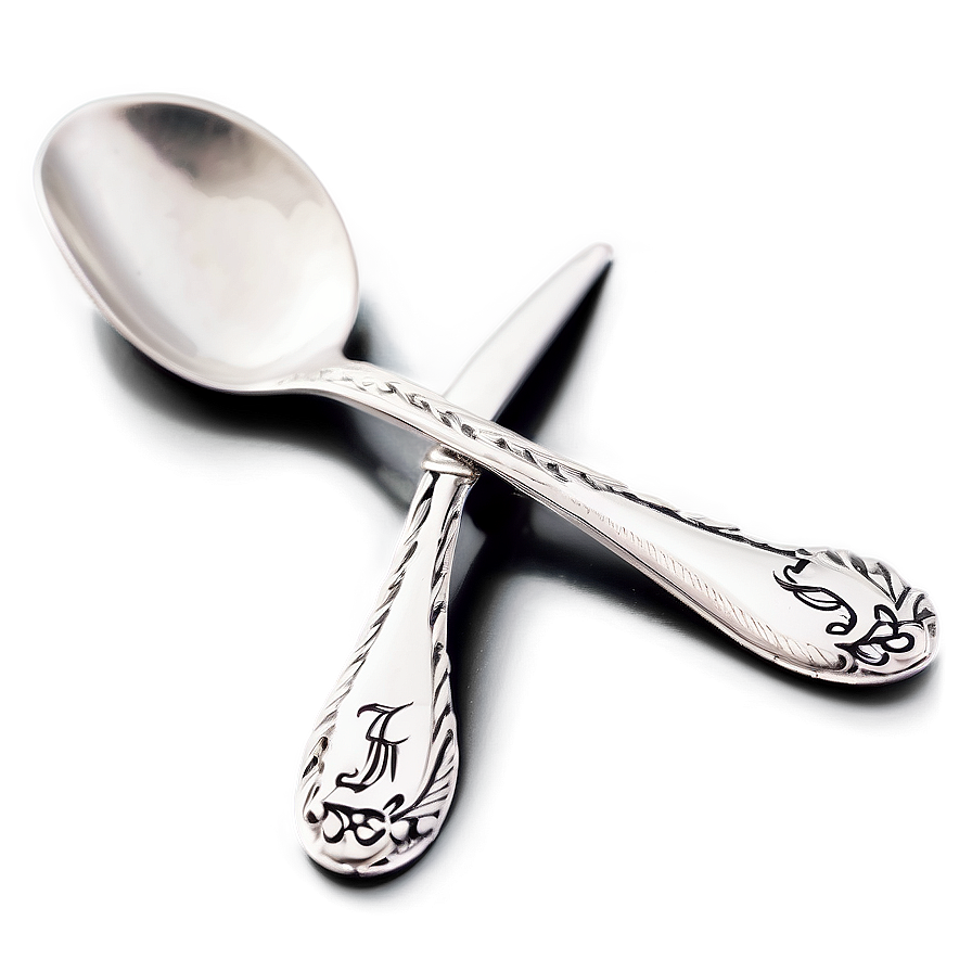 Personalized Monogram Teaspoon Png Rco43