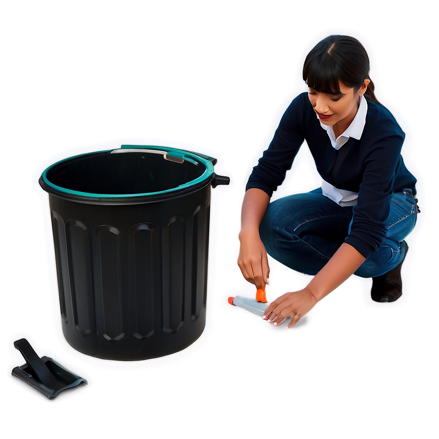 Personalized Trash Bin Assembly Png 05252024