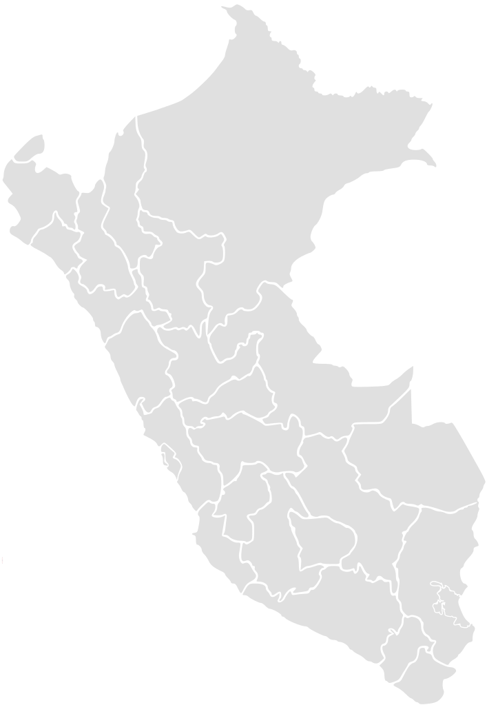 Peru Administrative Divisions Outline