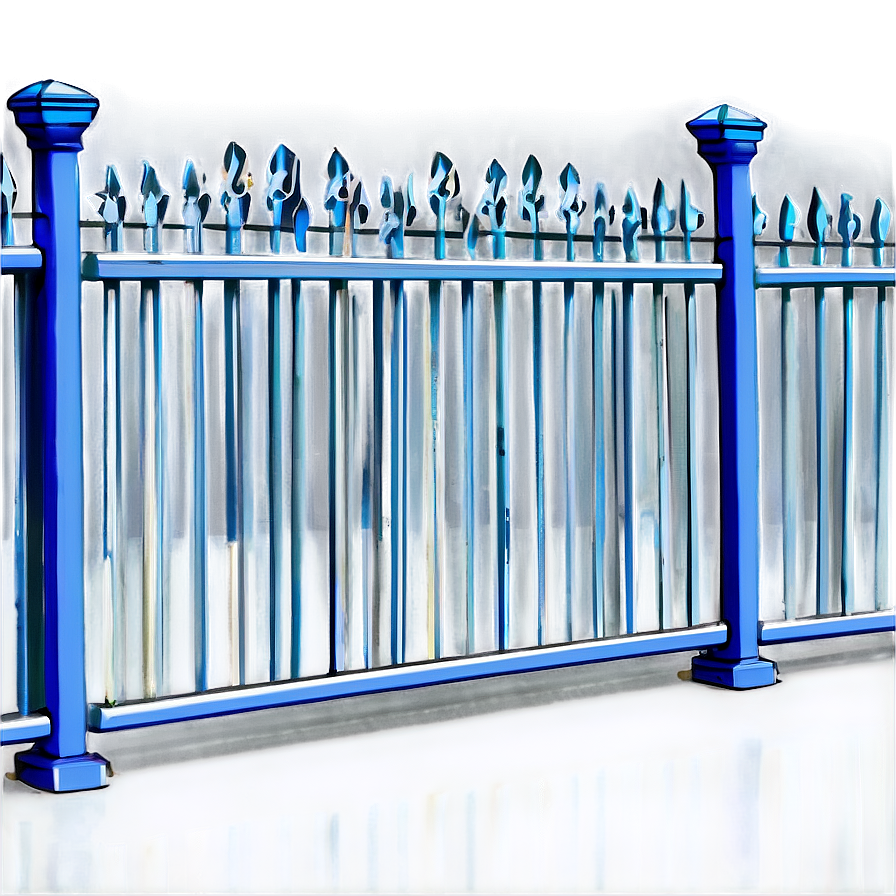 Pet-friendly Metal Fence Designs Png Par