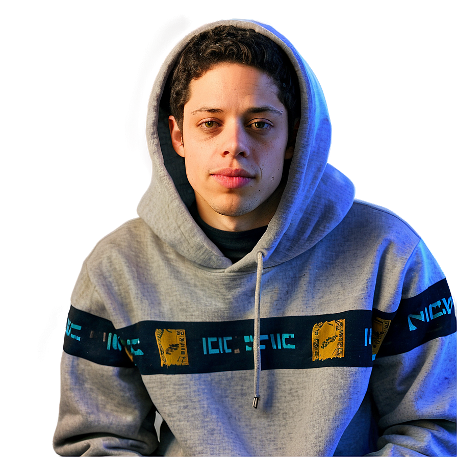 Pete Davidson Black And White Png 76