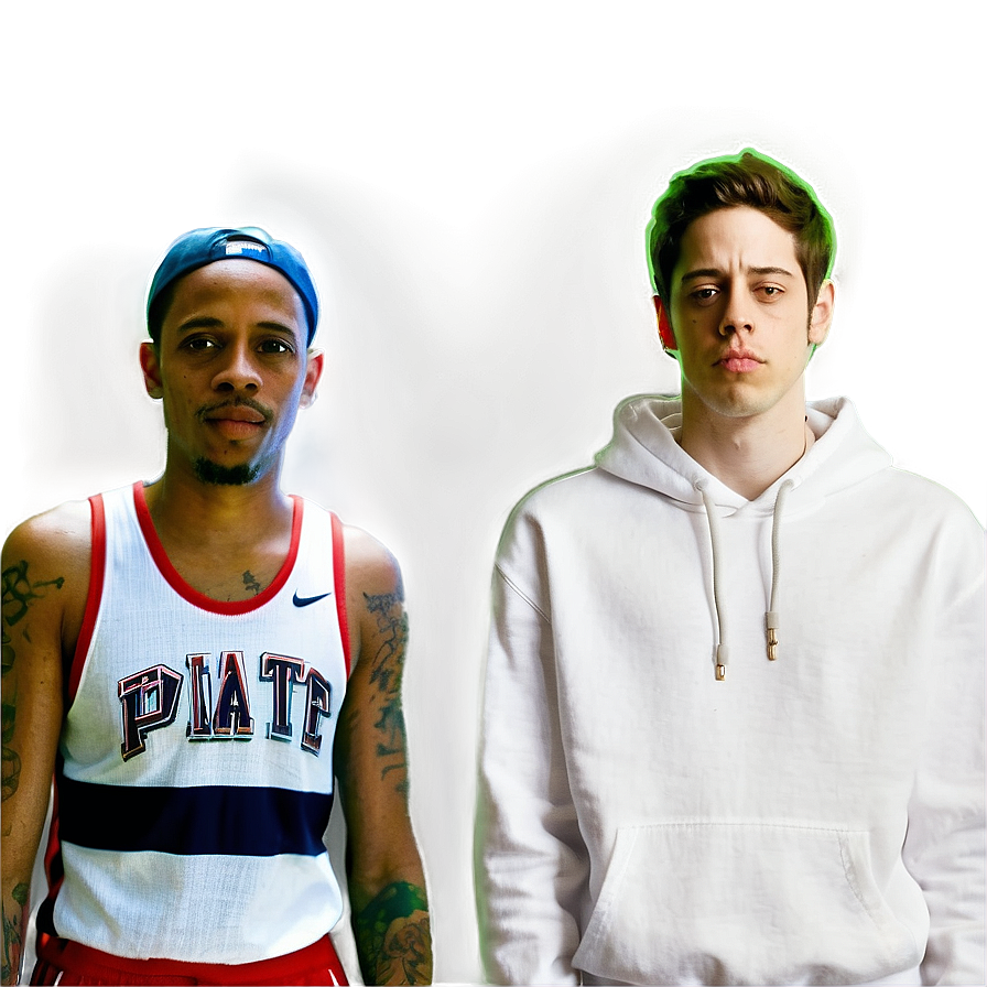 Pete Davidson With Celebrities Png 06252024