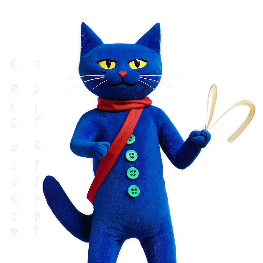 Pete The Cat And His Four Groovy Buttons Png 89