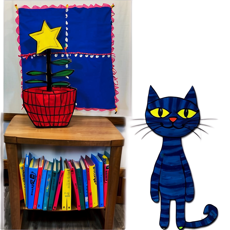 Pete The Cat And The Surprise Teacher Png 05252024