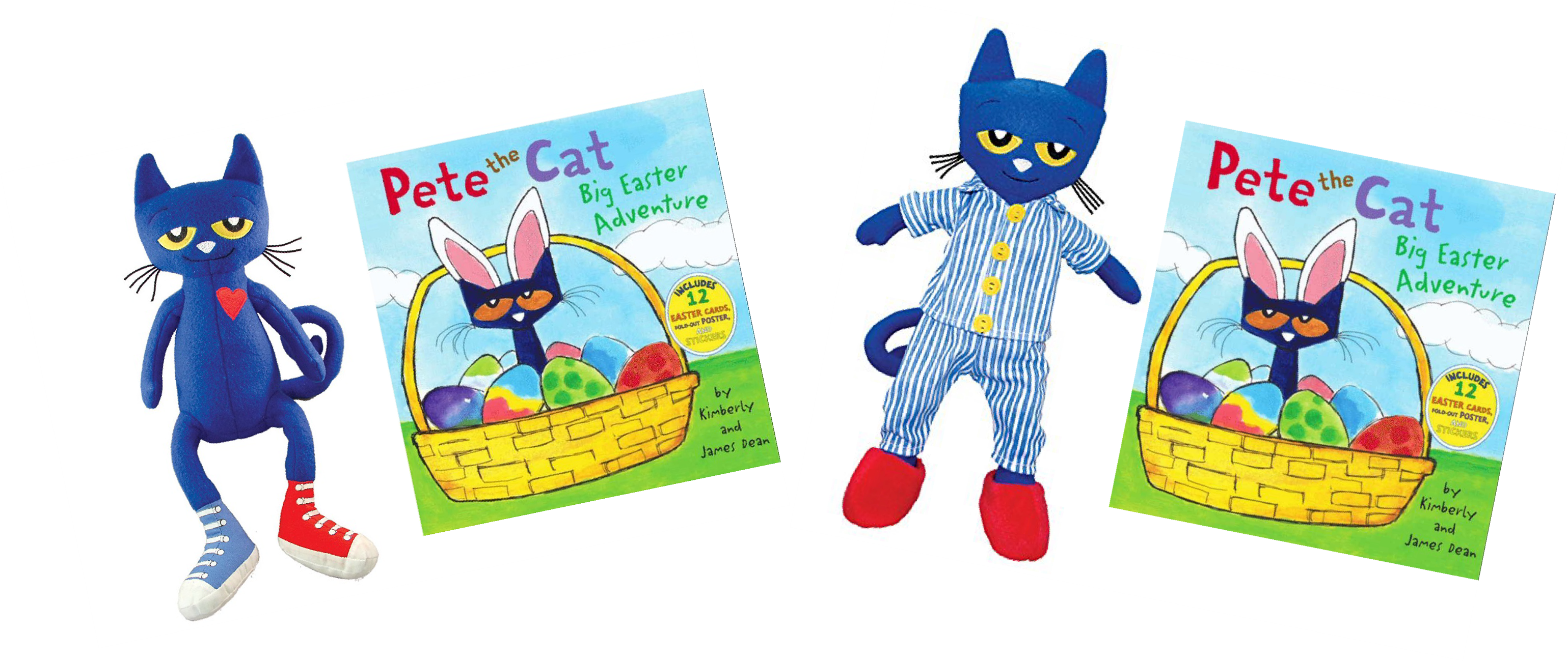Pete The Cat Easter Adventure Promotional Material