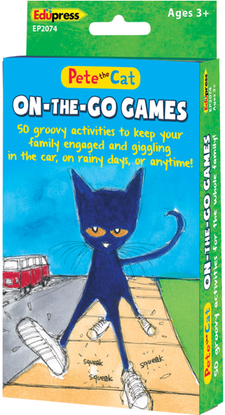 Pete The Cat On The Go Games Activity Set