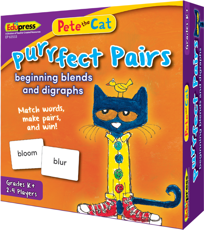 Pete The Cat Purrfect Pairs Game Box