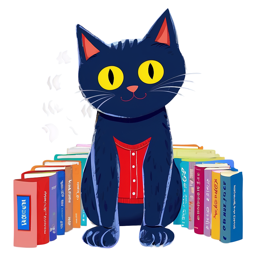 Pete The Cat Reading Book Png 05252024