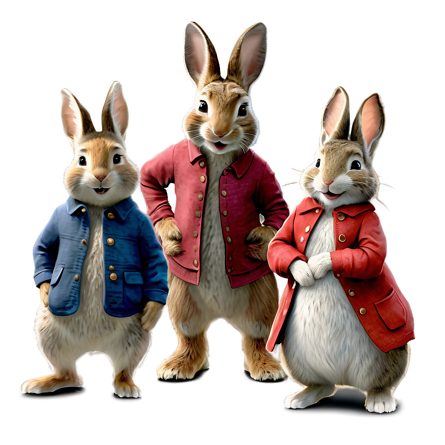 Peter Rabbit And Friends Png 06262024