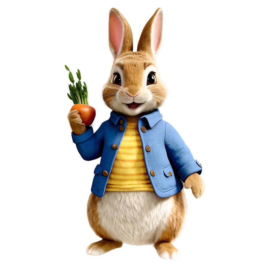 Peter Rabbit And The Big Fish Png Nwa