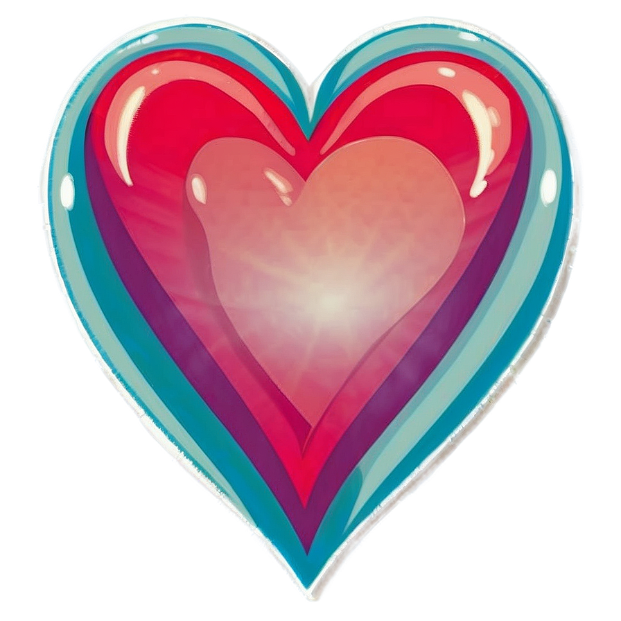 Petite Heart Illustration Png Hpg