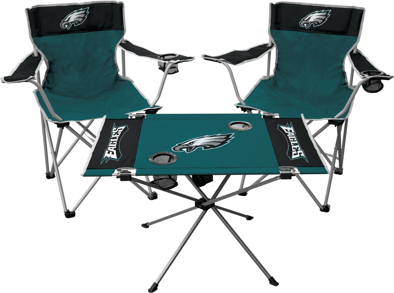 Philadelphia Eagles Folding Chairsand Table Set