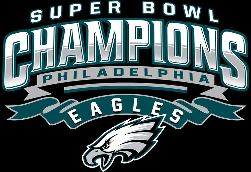 Philadelphia Eagles Super Bowl Champions Logo