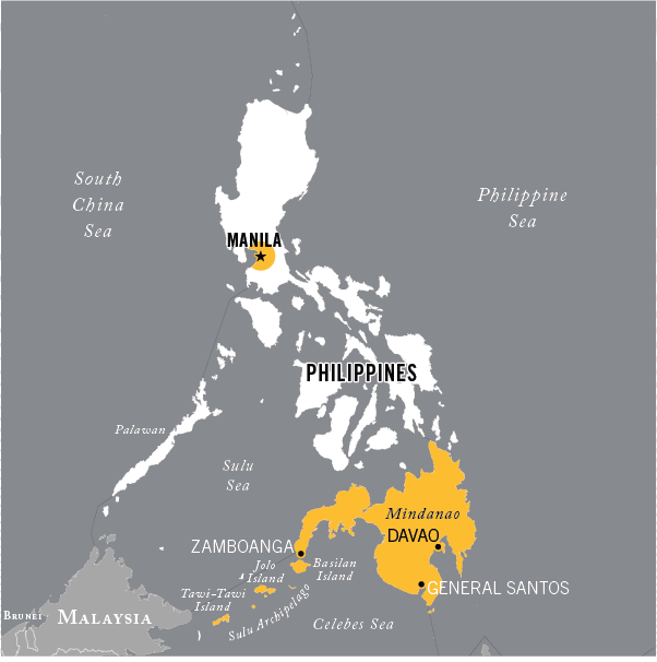 Philippines_ Map_with_ Major_ Cities_and_ Seas