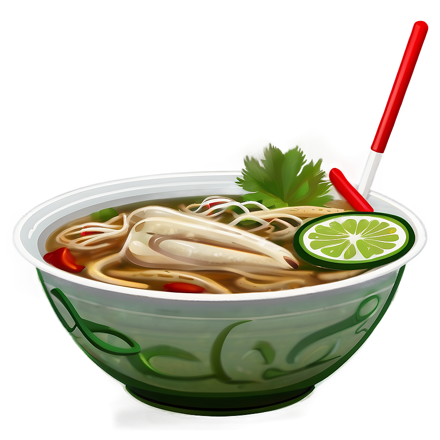 Pho Noodle Soup Png 05242024