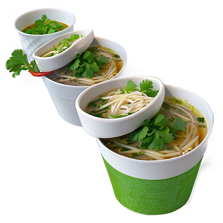 Pho With Fresh Cilantro Png Iph77