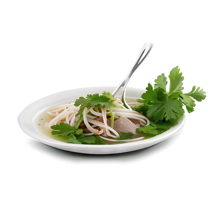 Pho With Fresh Cilantro Png Ofh46