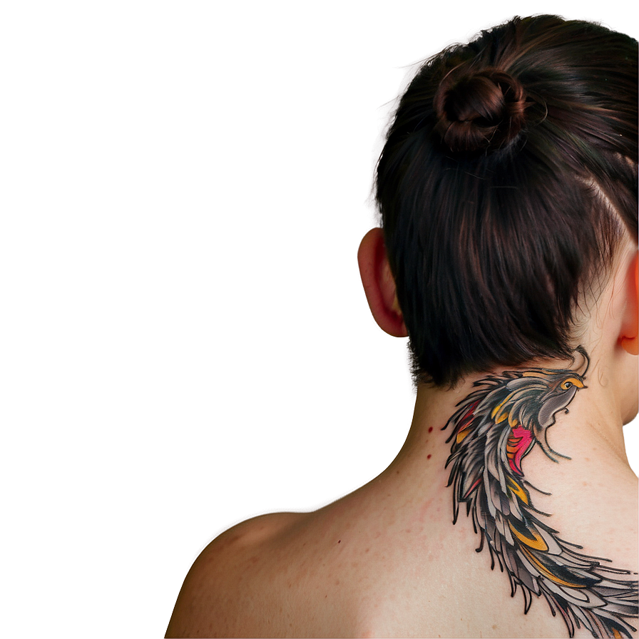 Phoenix Neck Tattoo Projects Png Atv49