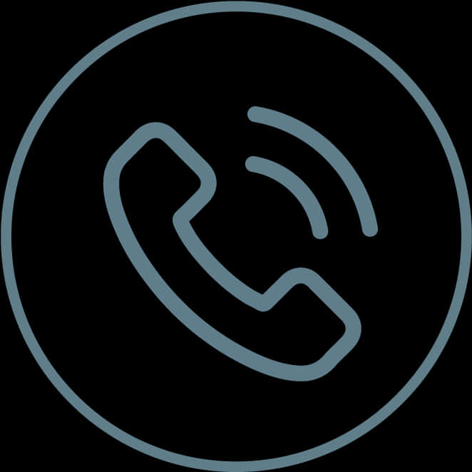 Phone Call Icon Graphic