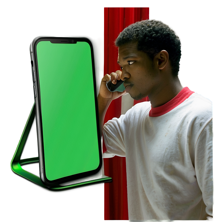 Phone Green Screen D