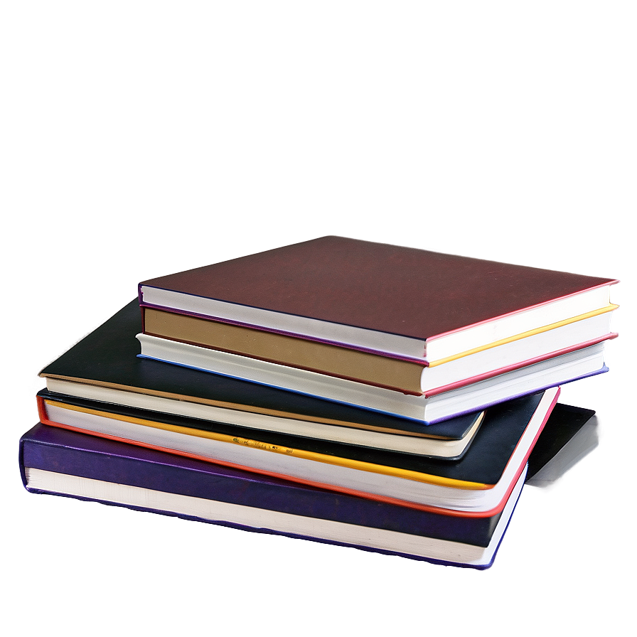 Photography Books Stack Png 05252024