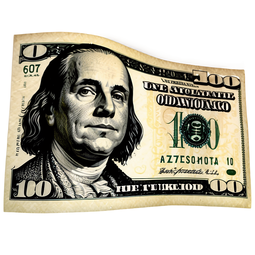 Photorealistic 100 Dollar Bill Png Jlg49