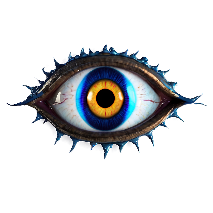 Photorealistic Evil Eye Png Qco37