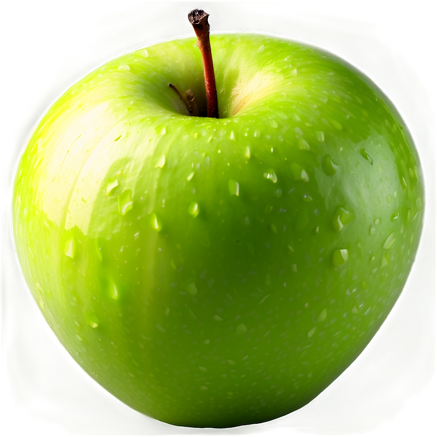 Photorealistic Green Apple Png Apf