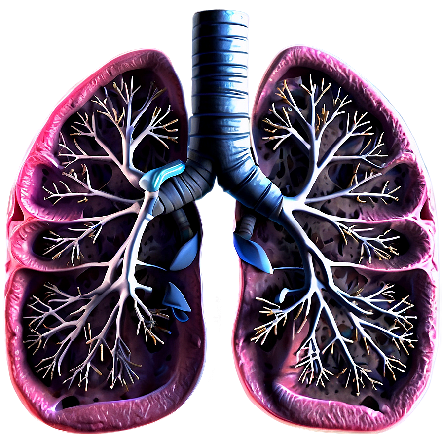 Photorealistic Human Lungs Png 10