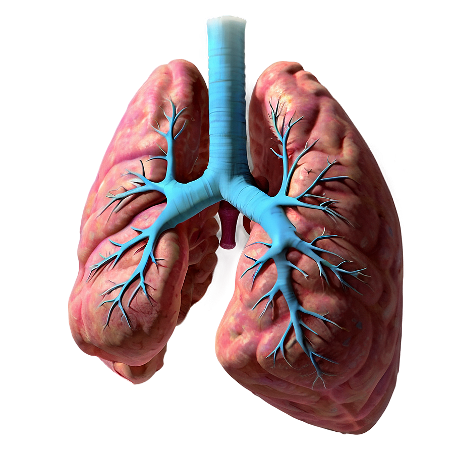 Photorealistic Human Lungs Png Wto