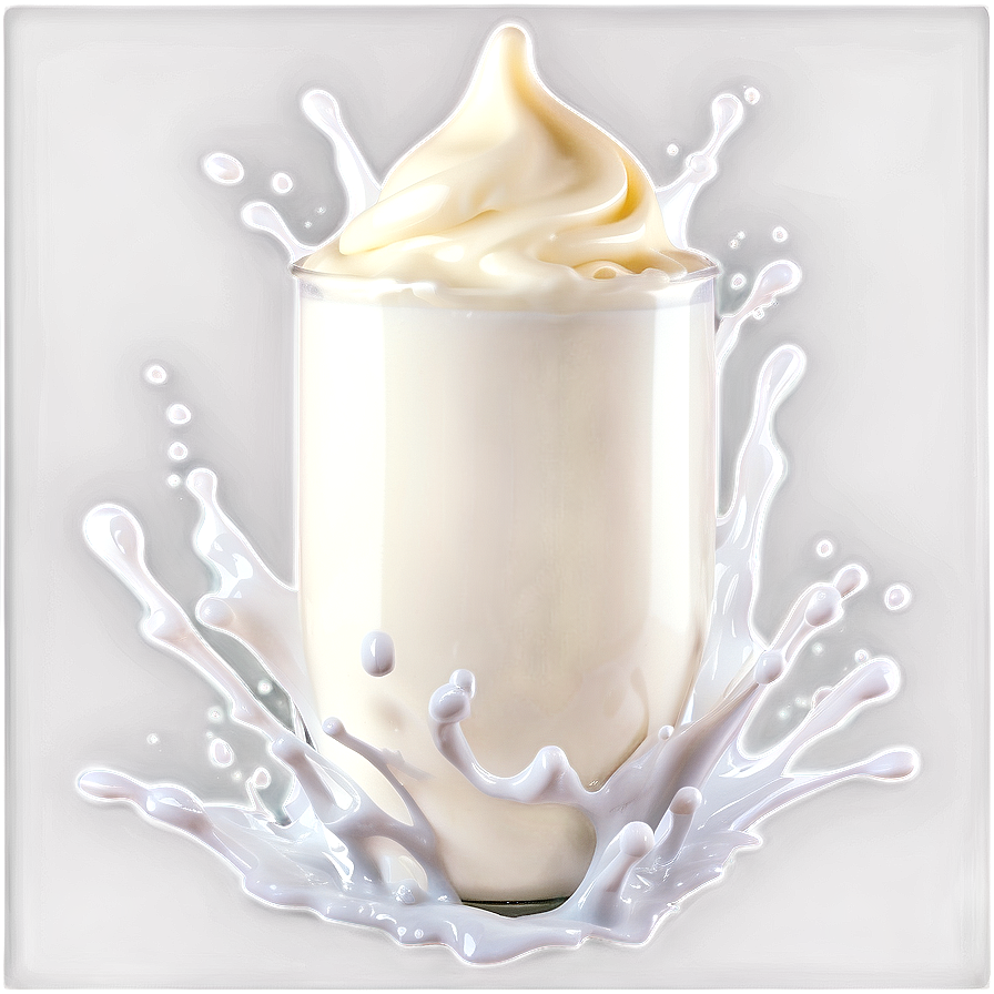 Photorealistic Milk Splash Png Nup