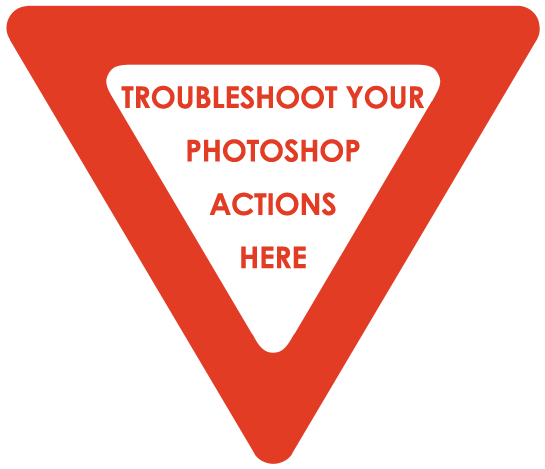 Photoshop Troubleshooting Sign