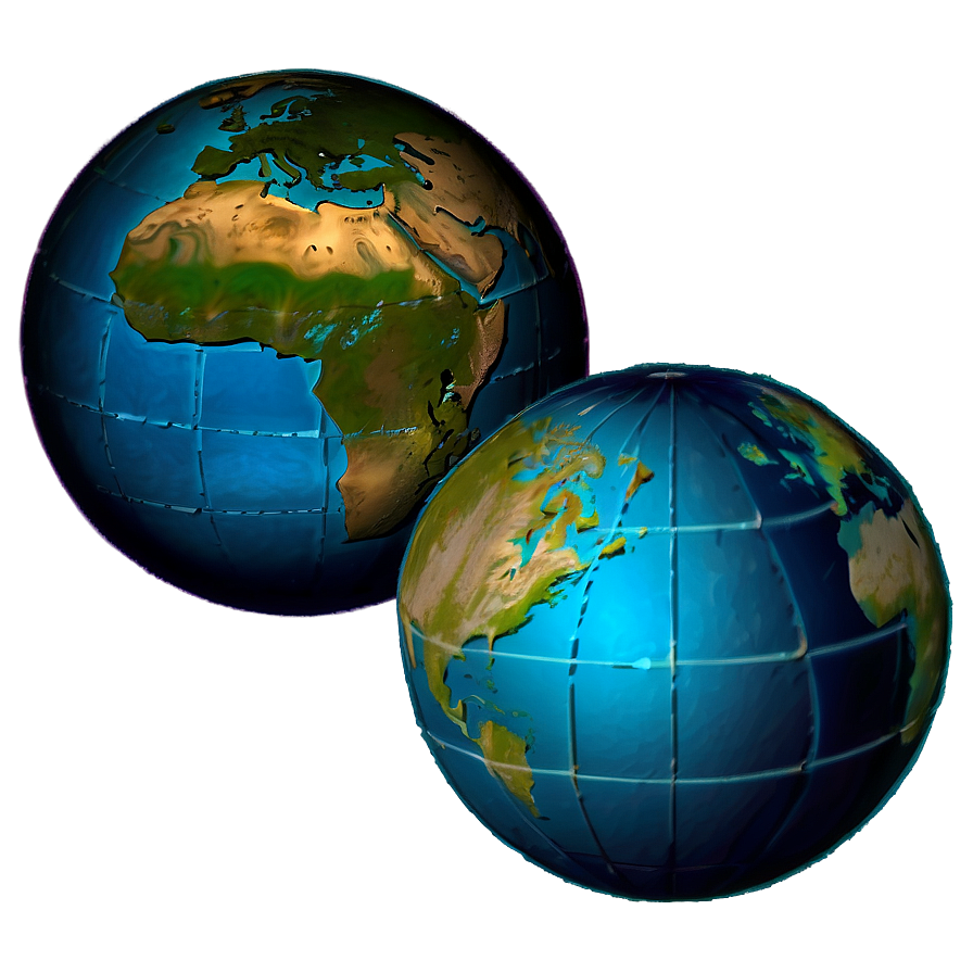 Physical Globe Texture Png 8