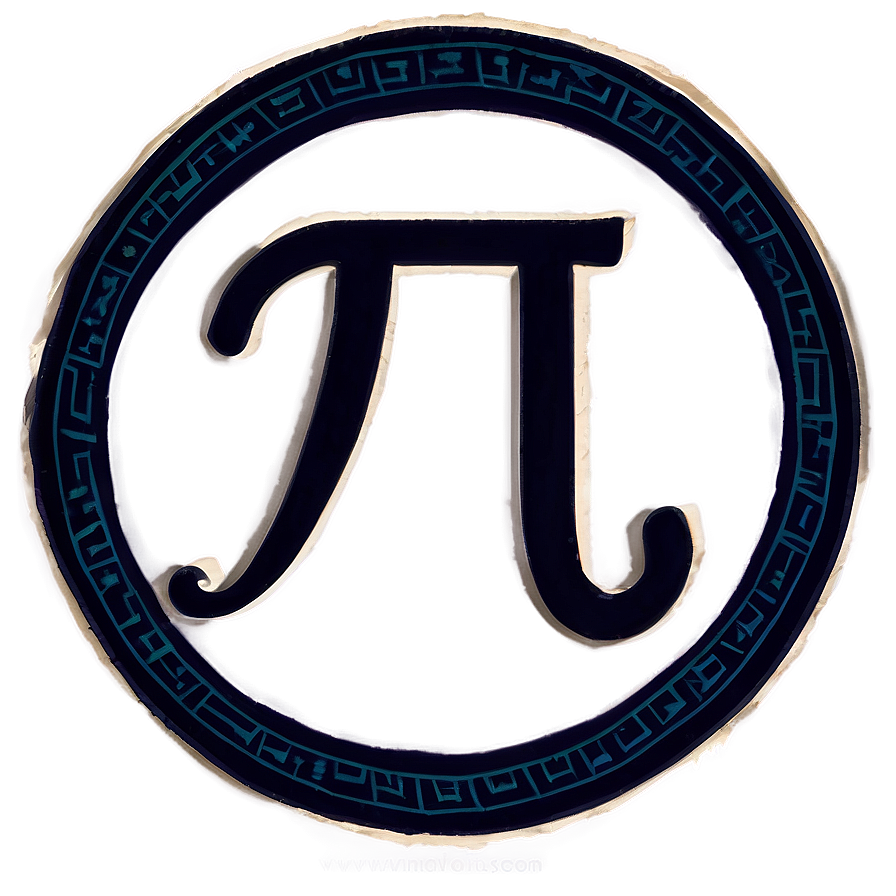 Pi In Ancient Script Style Png Fqx89