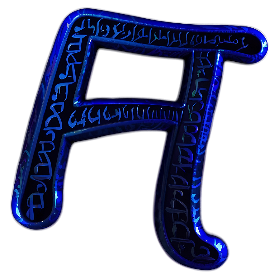 Pi Symbol In Calligraphy Png Gym