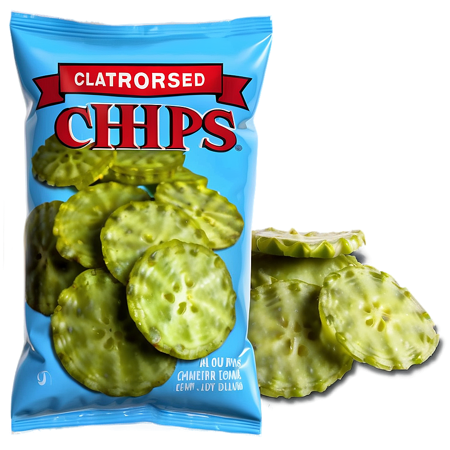 Pickle Flavored Chips Png 69