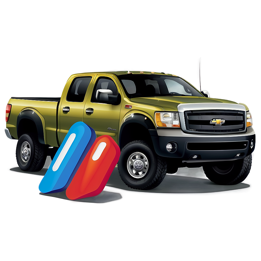 Pickup Truck Car Vector Png Plr15